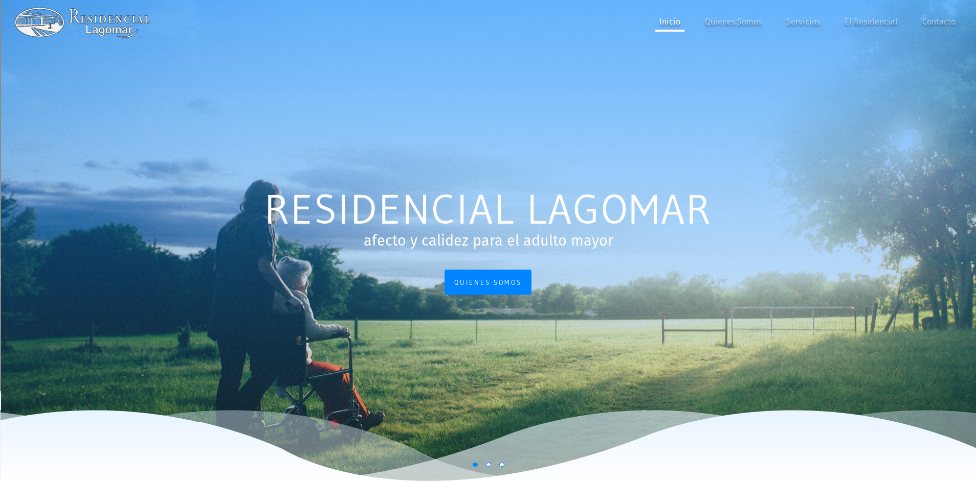 Web del Residencial Lagomar